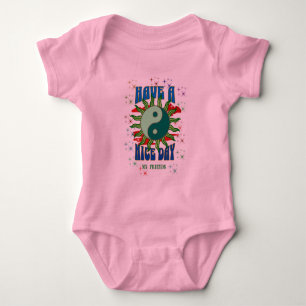 NICE DAY , Baby Bodysuit Baby Strampler