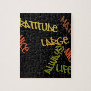 Nice Day Better Night Life Gros cadeaux puzzle