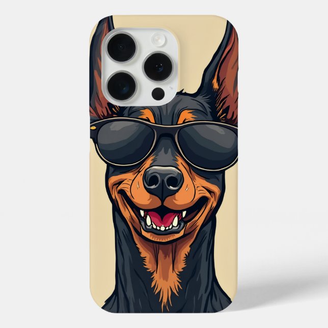 Nice Doberman Handycase Case-Mate iPhone Hülle (Rückseite)