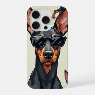 Nice Doberman Handycase iPhone 15 Pro Hülle