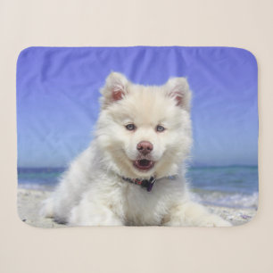 Nice Doggy Baby Blanket Klein Sherpadecke