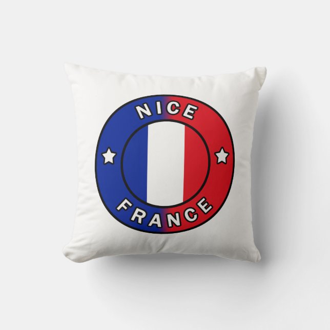 Nice France Kissen (Vorderseite)