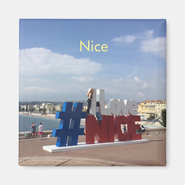 Nice, France Magnet (Vorne)