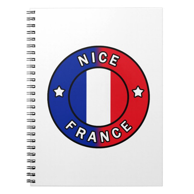 Nice France Notizblock (Vorderseite)
