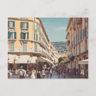 Nice France Postcard Feiertagspostkarte