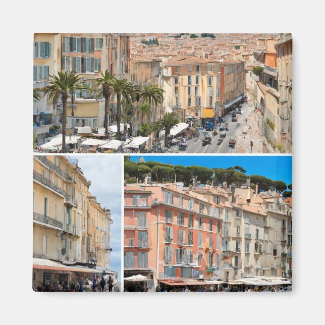Nice France Postcard Magnet (Vorne)