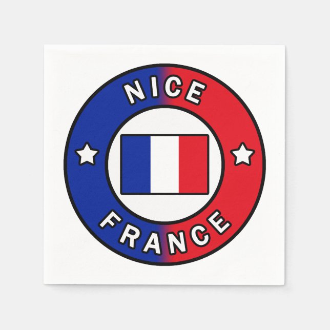 Nice France Serviette (Vorderseite)