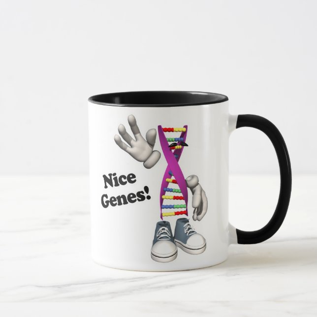 Nice Genes Funny DNA Tasse (Rechts)