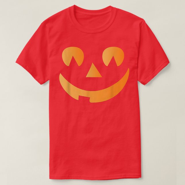 Nice Halloween JackOLantern Pumpkin  T-Shirt (Design vorne)