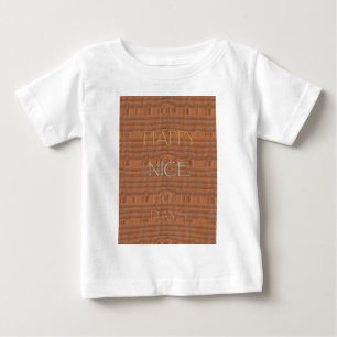Nice Happy Kenya Red Zebra Hakuna Matata motif De Baby T-shirt