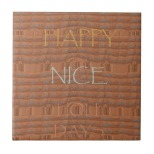 Nice Happy Kenya Red Zebra Hakuna Matata motif De Fliese