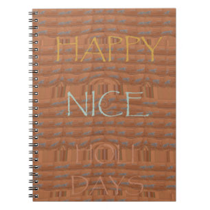 Nice Happy Kenya Red Zebra Hakuna Matata motif De Notizblock