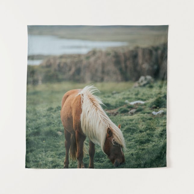 NICE HORSE WANDTEPPICH (Vorderseite)