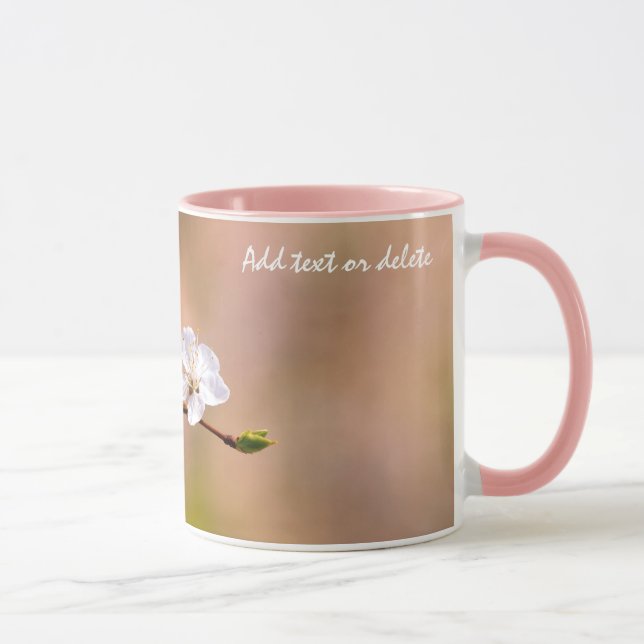 Nice japanische Apricot-Blume Tasse (Rechts)