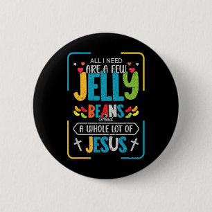 Nice Jesus Teen Fun Christlich Jelly Bean Candy Lo Button