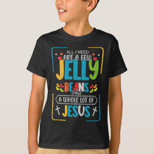 Nice Jesus Teen Fun Christlich Jelly Bean Candy Lo T-Shirt