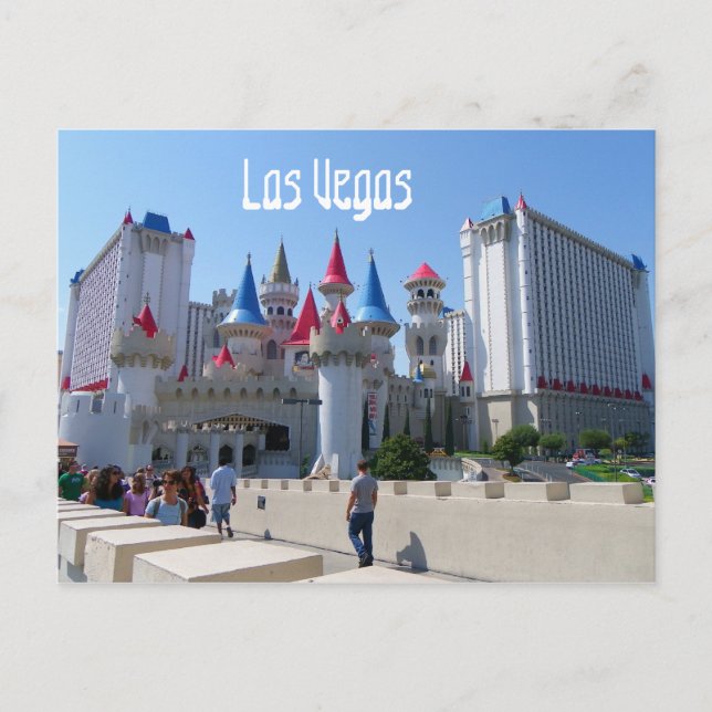 Nice Las Vegas Postcard! Postkarte (Vorderseite)