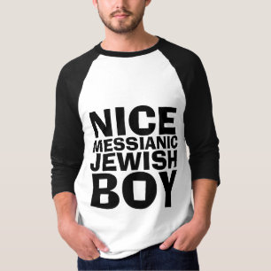 NICE MESSIANIC JEWISH BOY MEN'S T - SHIRT