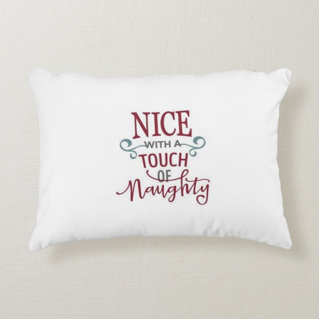 **NICE MIT EINER "TOUCH" VON NAUGHTY** NIEDLICH DEKOKISSEN (Vorderseite)