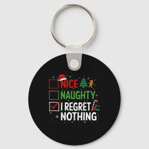 Nice Naughty I Bedret Nothing Guilty Christmas Lis Schlüsselanhänger