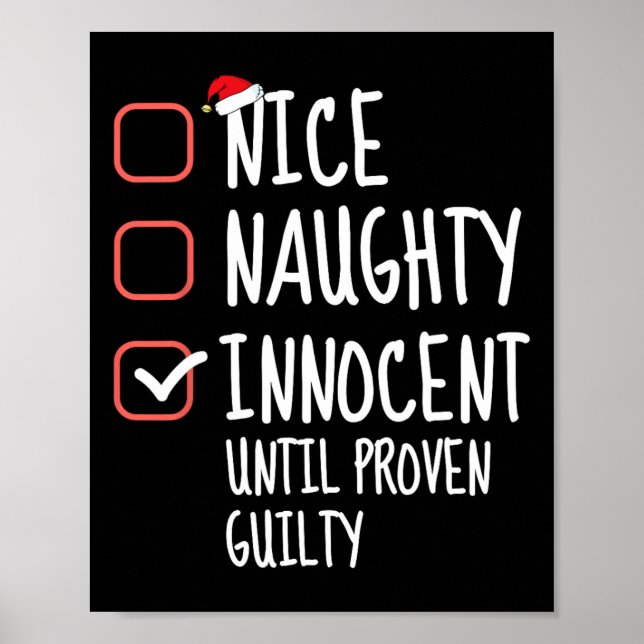 Nice Naughty Innocent bis Proven Guilty Family C Poster (Vorne)