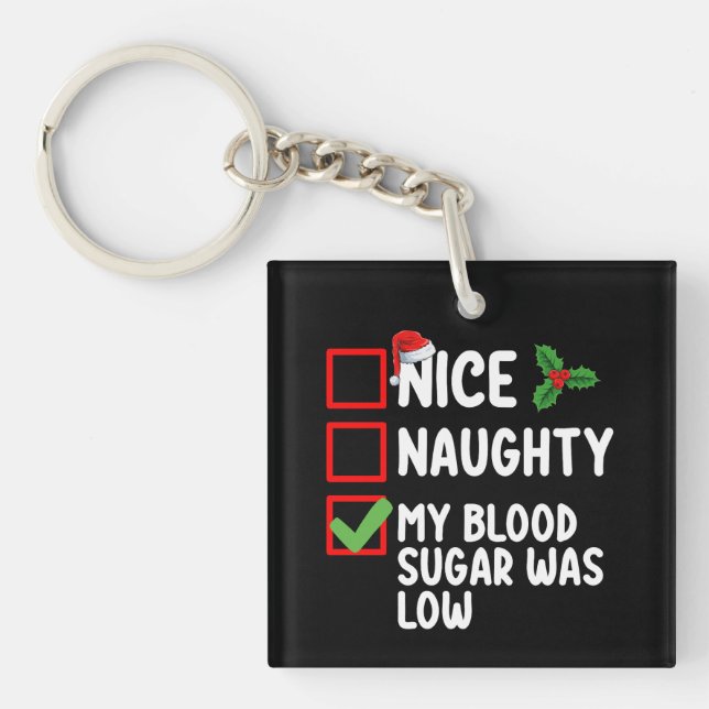 Nice Naughty Mon Sucre De Sang Était Faible Diabèt (Devant)