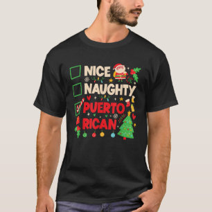 Nice Naughty Puerto Rico Puerto Rico Women Christ T-Shirt