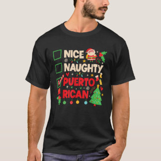 Nice Naughty Puerto Rico Puerto Rico Women Christ T-Shirt