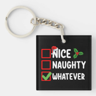 Nice Naughty Quoi que drôle Liste de Noël Vacances