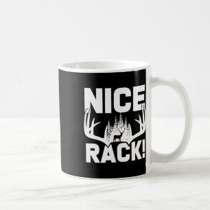 Nice Rack Antlers Deer Funny Junting Hunter Spaß Kaffeetasse
