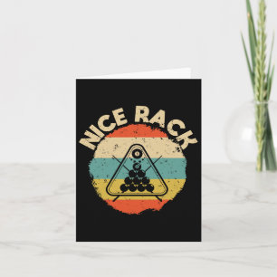Nice Rack Funny Billiards Spielplatz Billiard Vin Karte