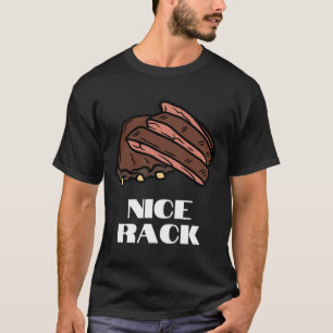 Nice Rack - Funny Ribs und Grillen T-Shirt