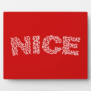 Nice Rice Fotoplatte