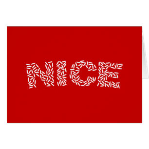 Nice Rice Grußkarte