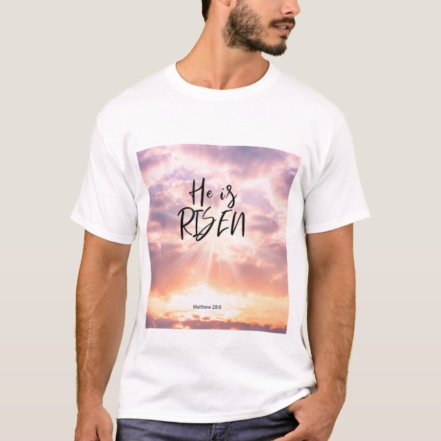 Nice risen design  T-Shirt (Vorderseite)