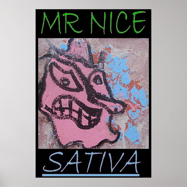 NICE SATIVA POSTER (Vorne)