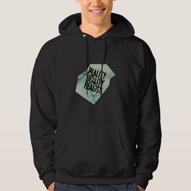 Nice Style digital artwork quotites design Hoodie (Vorderseite)