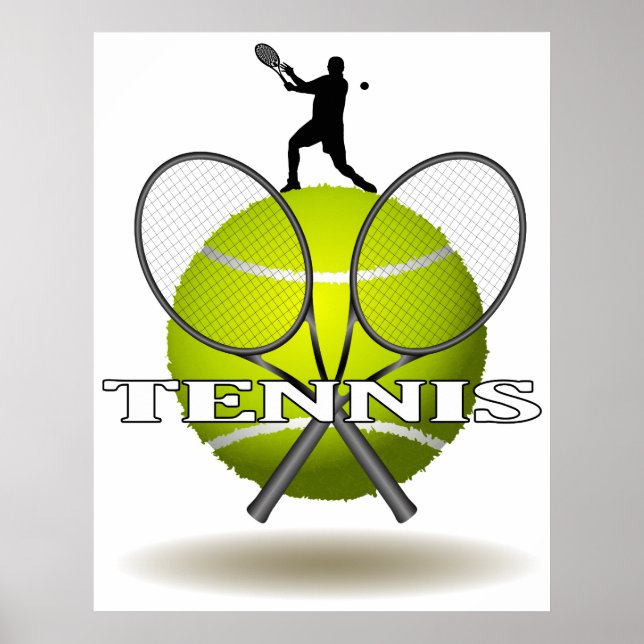Nice Tennis Insignia Poster (Vorne)