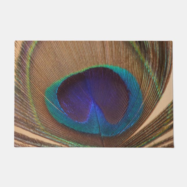 Nice Turkey Feather Door Mat Fußmatte (Vorderseite)
