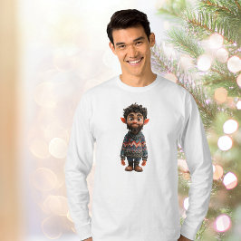 Nice Typ Weihnachten Elf Männer T-Shirt