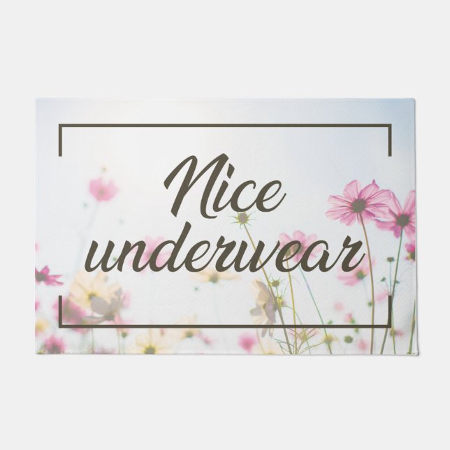 Nice Underwear Fußmatte (Vorderseite)