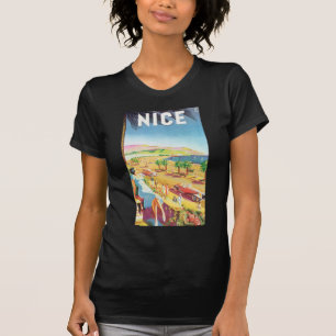 Nice Vintage Travel Poster T-Shirt