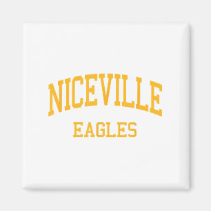 Niceville High School Hs Niceville Fl Retro Sports Magnet