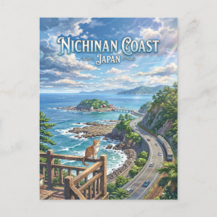 Nichinan-Küste Japan Postkarte
