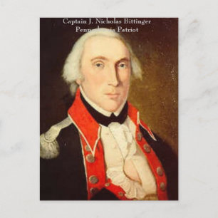 Nicholas Bittinger. Postkarte
