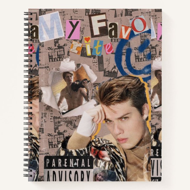 Nicholas Galitzine Notizbuch (Vorderseite)