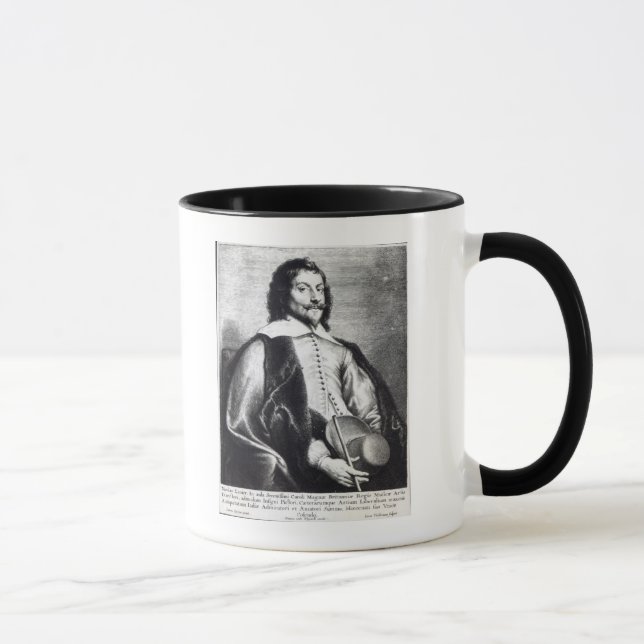 Nicholas Lanier, graviert durch Lucas Vostermans Tasse (Rechts)
