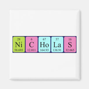 Nicholas Periodenmagnet Magnet