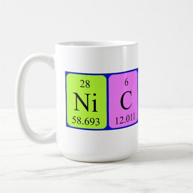 Nicholas Periodenname Tasse (Links)