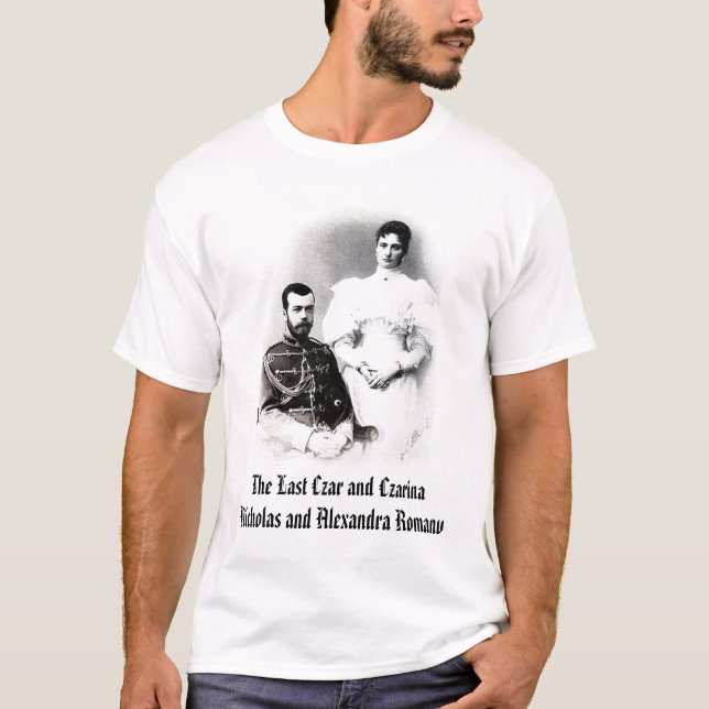 Nicholas und Alexandra, der letzte Zar und Czari… T-Shirt (Vorderseite)